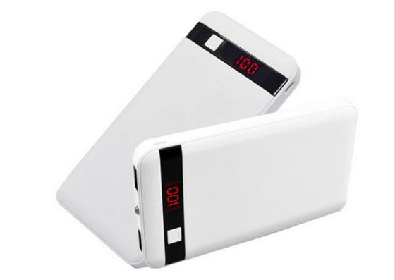 Flash Light 8000mah Li Polymer Chargers Dual USB Slim Power Bank