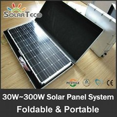 portable foldable solar panel 30W to 300W