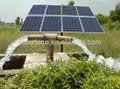 Solar irrigation system for 400W to