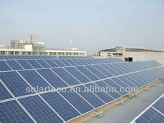 Hybrid MPPT solar power system for industrail  