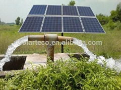 Solar irrigation system for 400W to 2200W single phase pump