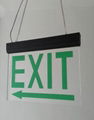 Acrylic Emergency Double Sided LED Exit Sign 