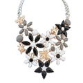 New Fashion  candy color crystal sweater necklace Hot sale Statement necklac 4