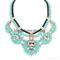 2014 New Design Shourouk crystal Glass bead necklace