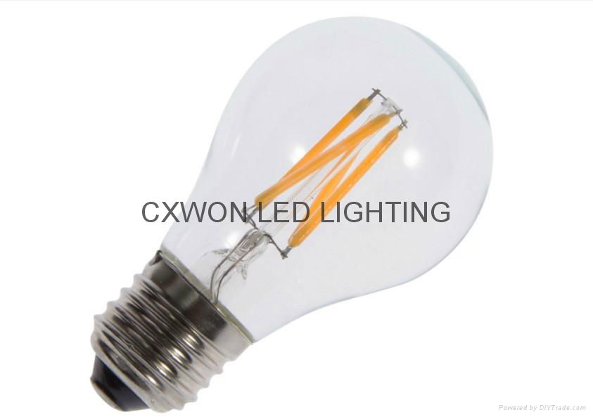 LED 4W Filament bulbs 360 degree lighting bulb 3