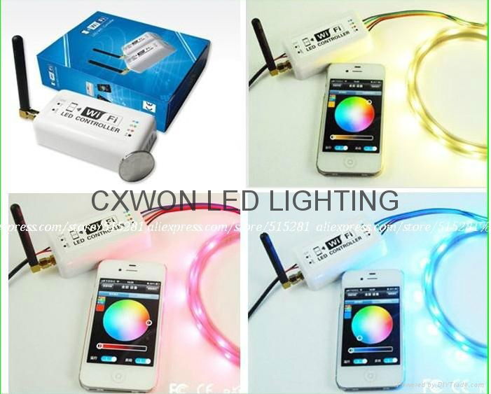 Wireless RGB wifi led controller WIFI370 2.3 Version Android system  4