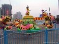 Children amusement rides rotating bee 4