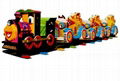 amusement rides cartoon train