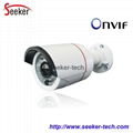 onvif p2p waterproof ir bullet camera hd cctv ip camera 720P 960P 1080P  1