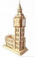 UK Big Ben world architectrue model building