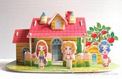 educationla set   plan toy   model building   doll house