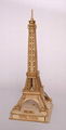 Eiffel tower world architecture plan toy   wooden model 2