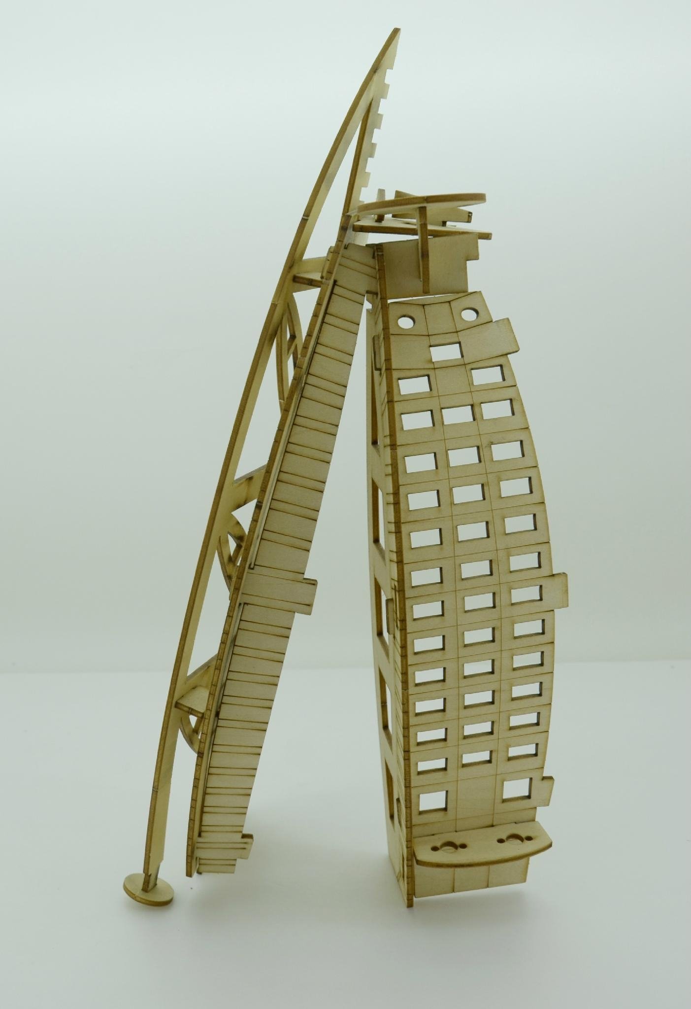 dubai hotel world architectrue plan toy    model building 4
