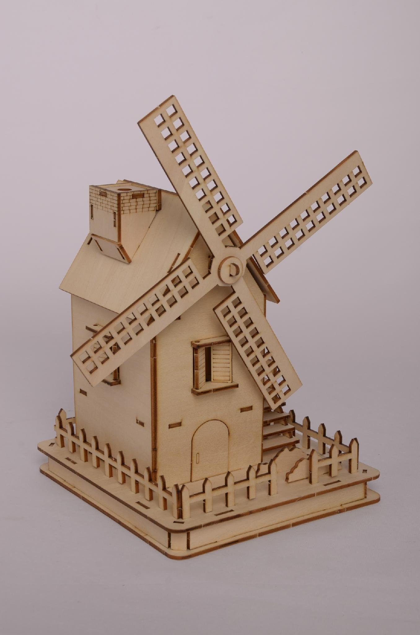 windmill  world architecture plan toy 3