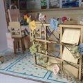 Ice cream house   plan toy   model building   DIY house  wooden  art 5