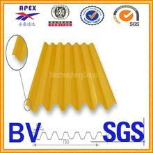 PPGI corrugated sheet for roof and wall