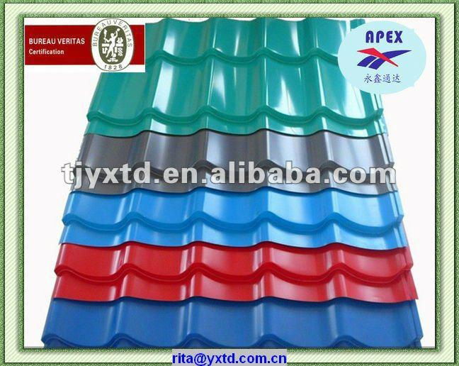 PPGI corrugated sheet for roof and wall 2