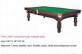 mini solid wooden pool table طاولات