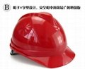 V model Safety Helmet with Chin Strip 3