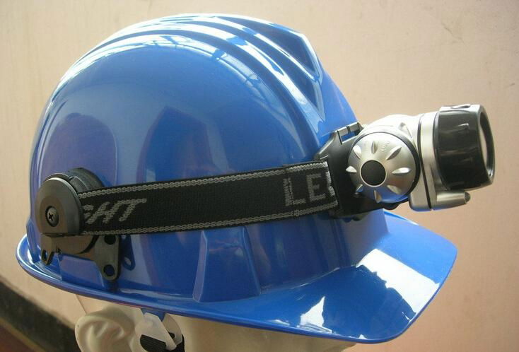 Safety Helmet With Miner's Lamp 2