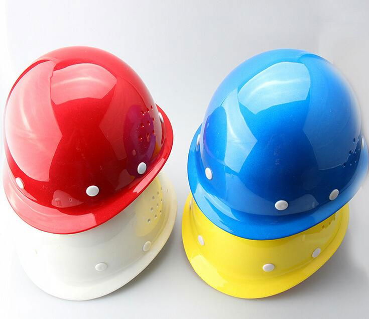 Miner's safety helmet for industry FRP safety helmet