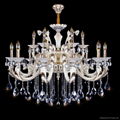 white decoration chandelier in iron