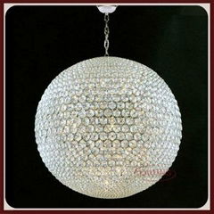 2014 beautiful crystal ball lighting