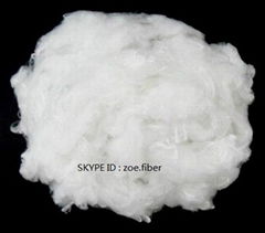 Raw white 1.4D polyester staple fiber