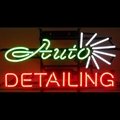 New T90 AUTO DETAILING handicrafted real glass tube neon light beer lager bar p