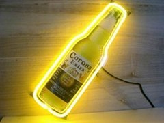 New T170 CORONA EXTRA  handicrafted real glass tube neon light beer lager bar p