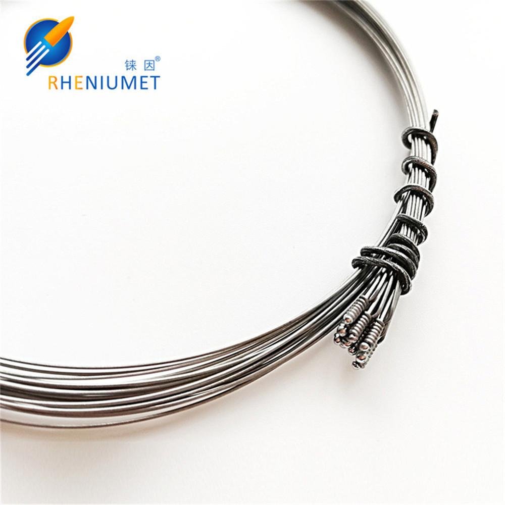 φ0.5mm Tungsten-rhenium WRe5  wire 2