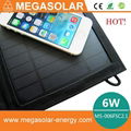 folding solar charger 6W 1