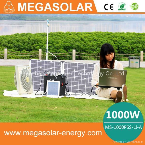 portable solar power system 1000w 2