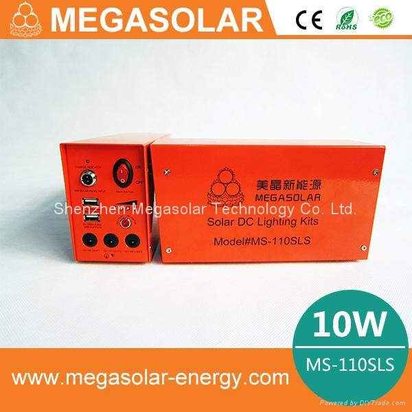 10w solar dc lighting system 2