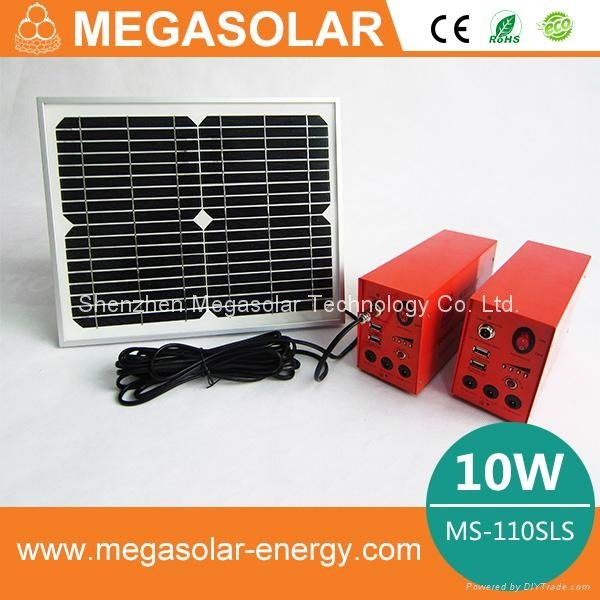 10w solar dc lighting system 4