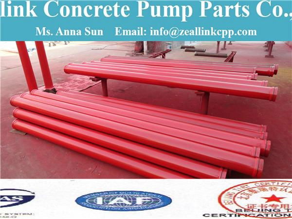 DN125  low pressure: Φ133  high pressure: Φ140 Concrete Pump Pipes 4