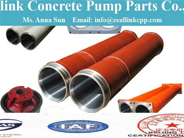 Concrete Pump Wear Parts--Wear Plate & Cutting Rings & S Valve 4