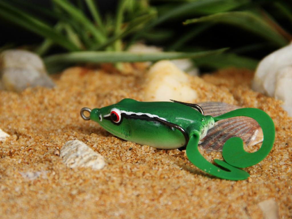 soft fishing lures frog lures 2