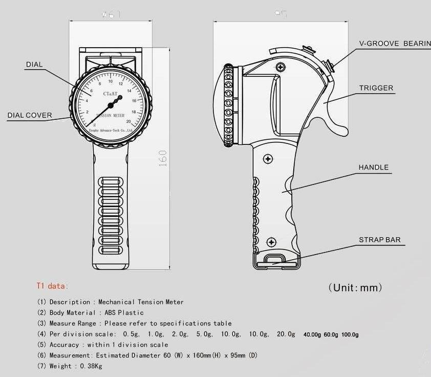 Mechanical Tension Gauge(Tension Measurement) 4
