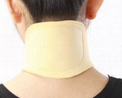 neoprene magnetic ease pain heating elastic neck wrap