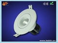 3.	Cob 7W LED downlight