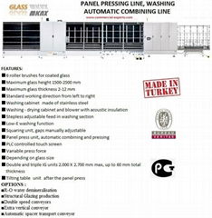 GLASS PANEL PRESSING LINE