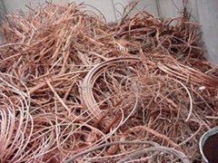Supply of copper in waste and cathodes