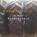 中耕機輪胎320/85R28可配內胎鋼圈 2