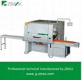 Round multi-rip saw machine