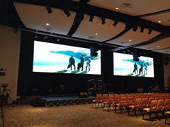 stage backlit led video wall screen