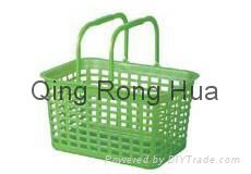 Plastic shopping basket mould