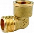 brass fitting elbow for pex pipes
