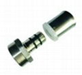 Hydraulic fitting for gas/water system 1