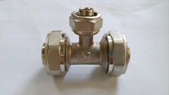 compression fitting tees for pex-al